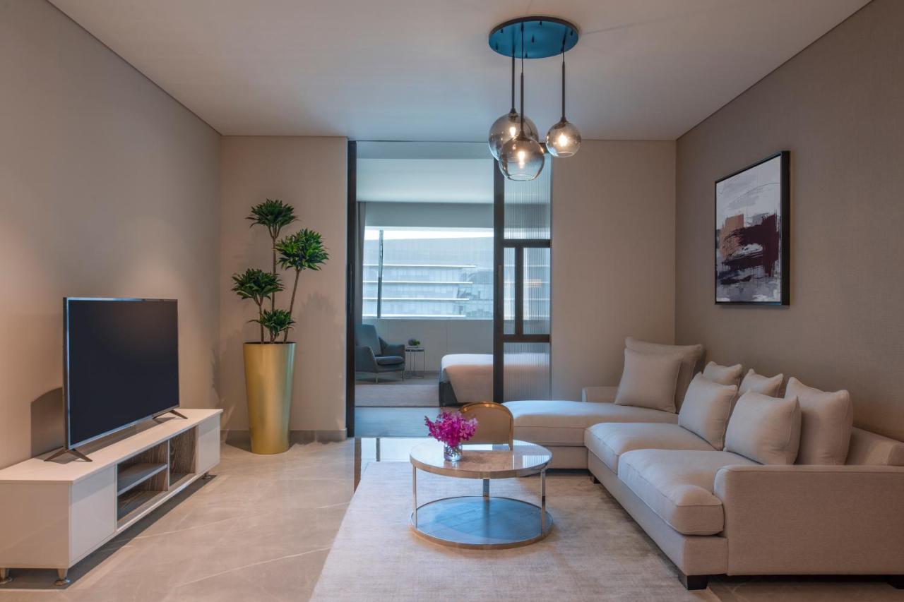 Steigenberger Residence Doha Eksteriør billede A living room in a typical apartment