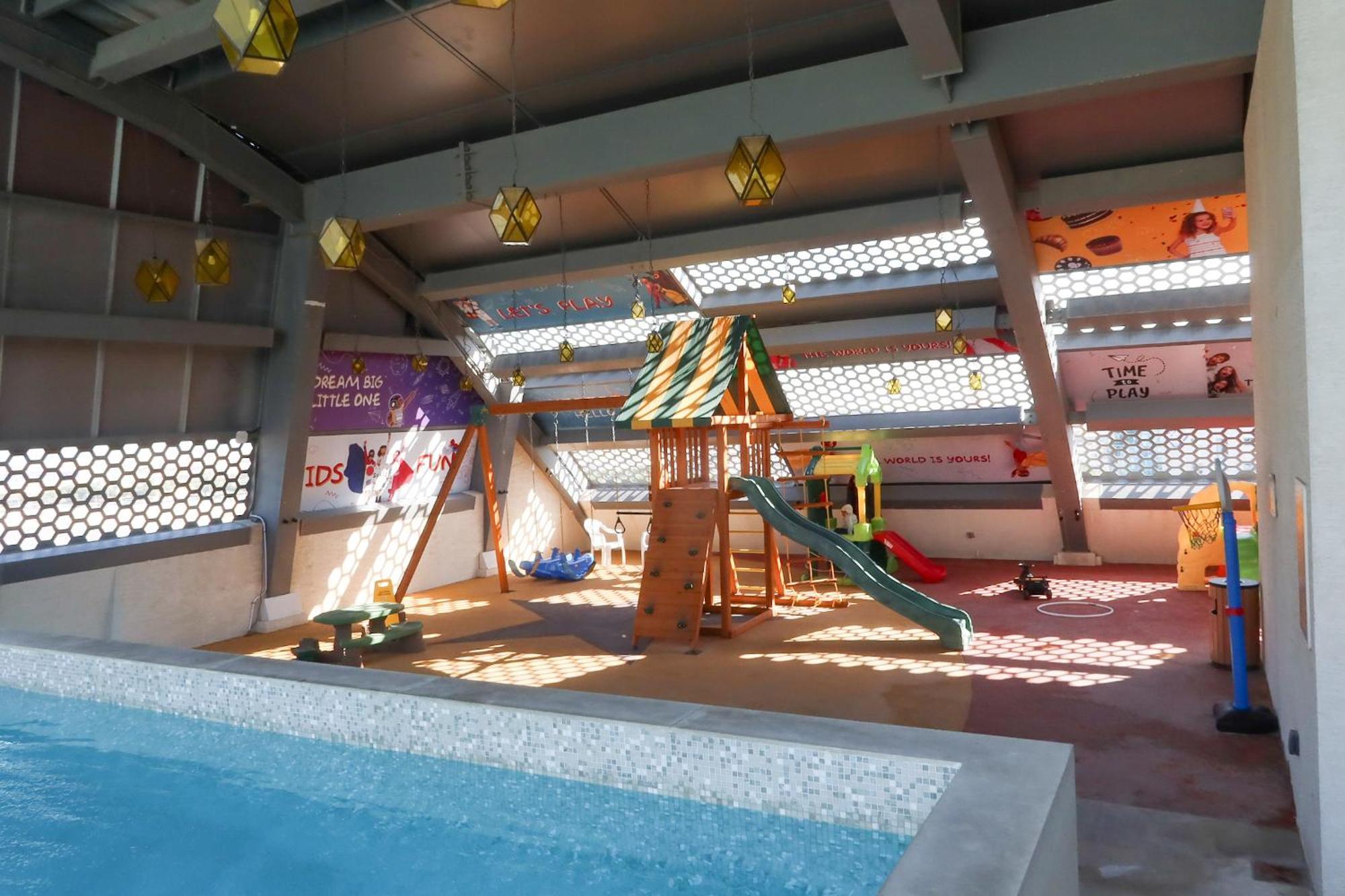 Steigenberger Residence Doha Eksteriør billede The interior of the leisure centre